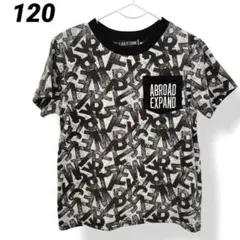【FLAG STONE 】文字柄 Tシャツ 半袖 トップス 120