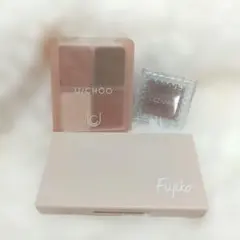 美品★Fujiko★足しパレ04 などツヤ系アイシャドウ３点セットのサムネイル