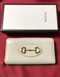 美品/付属品付✨グッチ 長財布 ズゥミ ホースビット インター