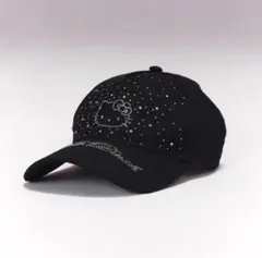 【美品】Hello Darichビジューキャップ ブラック