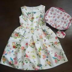 チェスティ♥ワンピース　小鳥　トラベルポーチ　キティ　手鏡　S　花柄　フラワー
