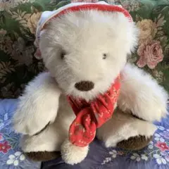 ぬいぐるみ Steiff Little Santa 2004 Little Santa Claus Teddy Bear with Gingerbread Cookie - 2024