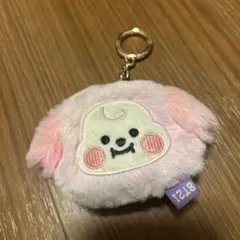 bt21 CHIMMY ぬいぐるみキーホルダー レインボー