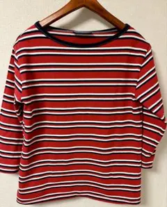 SAINT JAMES ボーダー ７部袖Tシャツ