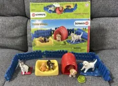 Schleich シュライヒ ファームワールド 仔犬の遊び場 型番42480