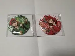 七瀬陸無限エビコラボ缶バッジ二種 アイドリッシュセブンアイナナ