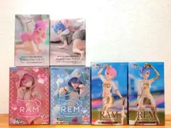 Re:ゼロ ラム＆レム フィギュア 6体セット★未開封★