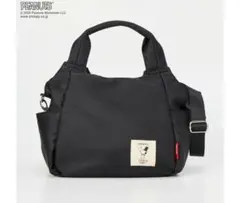 PEANUTS 75周年記念バッグ ブラック