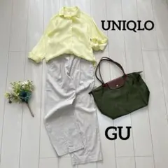 2点セット⑥レディース服まとめ売りコーデ売り　爽やかリネン混×オフィスカジュアル