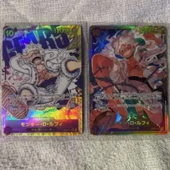 ワンピースカード　モンキー・D・ルフィ　シークレットパラレル　ニカ　OP05