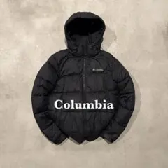 【大人気❗️】極暖！columbia 　ダウン　ブラック L