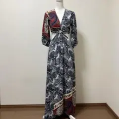デシグアル　アート デザイン　ロングワンピース　華やか　夏　ワンピース　柄のサムネイル