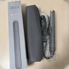 サロニア スムースシャイン ストレートヘアアイロン グレー 24mm