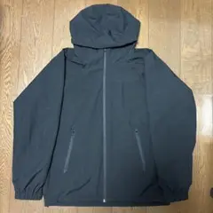 Logosdays ブラック ナイロンジャケット テック