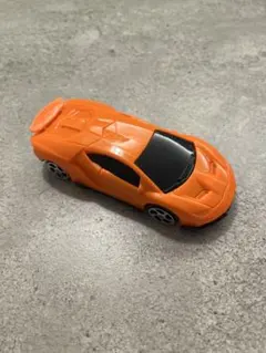 オレンジ スポーツカー ミニカー