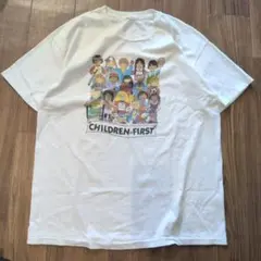 90年代　チルドレンファースト　Tシャツ　ファニーTシャツ　シングルステッチ