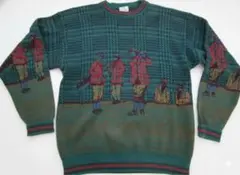 ゆ*あ様 希少 90s USA製 Neiman Marcus 個性派 アート柄