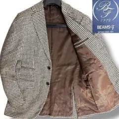 ★ほぼ未使用 ビームスエフ 超高級 秋冬 ウール テーラードジャケット 2025年最新】BEAMS F 素材：ウール(冬素材) テーラードジャケットの