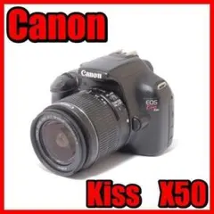 Canon EOS Kiss X50✨初期不良保証✨レンズ付✨初心者おすすめ