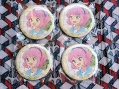 アイカツスターズ！ 缶バッジ 4個 桜庭ローラ