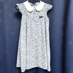 CHOPIN お受験　半袖ワンピース　130 小花柄　学校見学　通塾　小学校受験