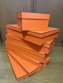 hermes 新品　美品　オレンジボックス　紙袋1枚プレゼント　エルメス