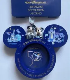 新品・未使用　ディズニー　WDW 50周年　フォトフレーム　オーナメント