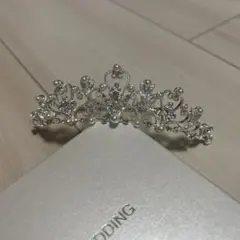 ANNAN WEDDING ティアラ シルバー　T52 annan wedding ティアラ T52 - メルカリ