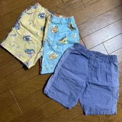 キッズ 半ズボン 3点セット　110センチ　ブリーズ