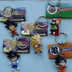 ドラゴンボールZフィギュアキーホルダー５種セット