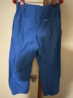 Lee 青いウエストゴムパンツ サイドポケット付き