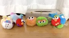 USJ セサミストリート イヤリング ブローチ シュシュ セット