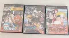 NARUTO プレステ2 DVDソフト　説明書 木ノ葉　ヒーロー2 アクセル2