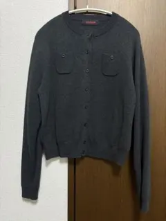 caban コットンカシミヤポケットカーディガン　S