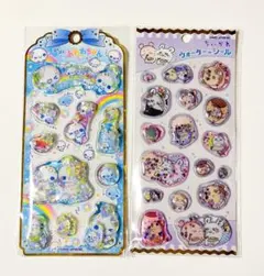 【国内正規品】ぷくぷくあわわちゃん ちいかわ ウォーターinシール2枚セット