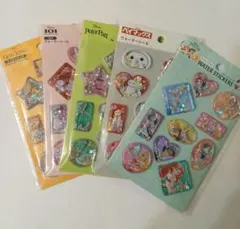 ディズニー ウォーターシール 5枚セット まとめ売り