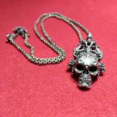 希少ロンワンズスカルネックレスペンダント　シルバーアクセサリーLONE ONESのサムネイル