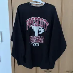 90s USA製 リバースウィーブ　3段アーチ　カプセルロゴ　フットボール