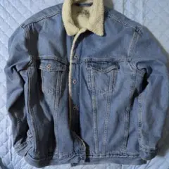 Levi's Silver Tab シェルパ襟付きデニムジャケット L