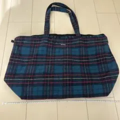 EMODA チェック柄 トートバッグ 旅行バッグ