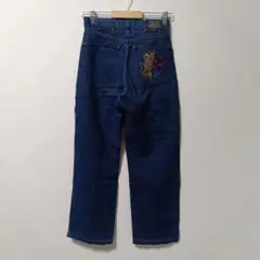 【フィリップキャンデローロ】ストレートデニム 刺繍 ヴィンテージ used