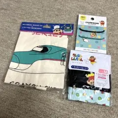 クレヨンしんちゃん♡エコバッグ♡ヘアゴム♡サニタリーショーツ♡セット