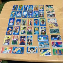 最終価格S&B ドラゴンボール初期メンコのみ　セミコンプ40枚セット 最終価格S&B ドラゴンボール初期メンコのみ セミコンプ40枚