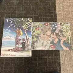 紀伊カンナ　春風のエトランゼ　画集　特典　クリアファイル　海辺のエトランゼ