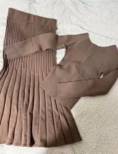 SNIDEL　ニットセットアップ