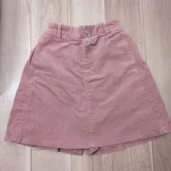 【新品同様】スカパン EASTBOY ピンク ボタン付きスカート風パンツ