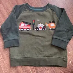 NEXT トレーナー 裏起毛 86センチ