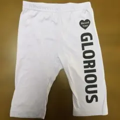 7部丈　紫　スパッツ