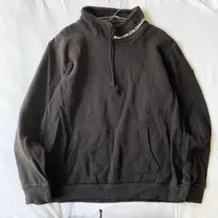 【キャンプセブン】ハイネックトレーナー カンガルーポケット 長袖 綿100％ M