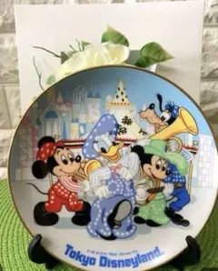 東京ディズニーランド　絵皿　飾り皿プレート　 昭和レトロ